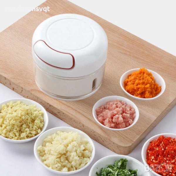 Мини ръчен кухненски чопър - компактен, снимка 1