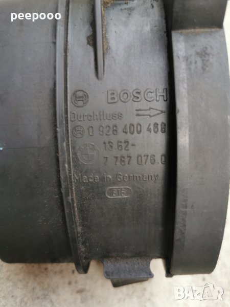 Дебитомер Bosch 0 928 400 468 за BMW E46 320D 150к.с, снимка 1
