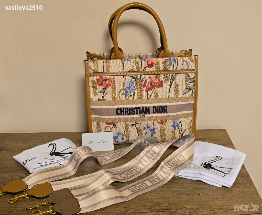 Dior лимитирана прекрасна дамска чанта , снимка 1