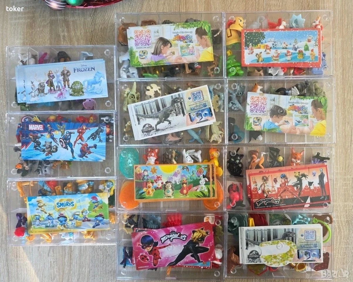 Киндер.Кутии за съхранение.Kinder, снимка 1