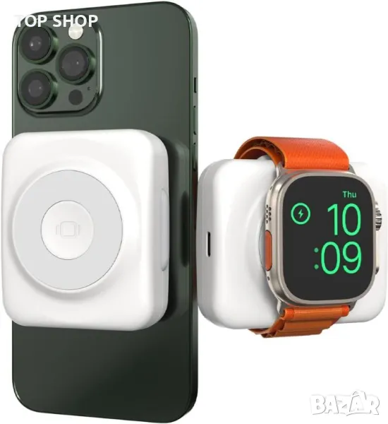 ISDT PB25 DW Преносимо зарядно устройство Power Bank, за iPhone/iWatch, 7000 mAh, снимка 1