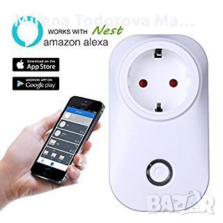 Контакт Интелигентен  WiFi  Съвместим с Android/iOS, Wifi Smart, снимка 1