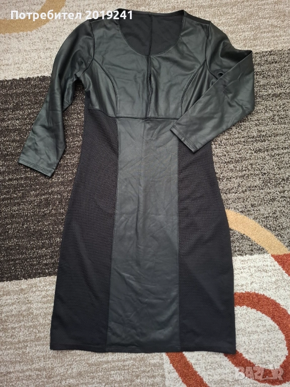 Елегантна черна рокля , снимка 1