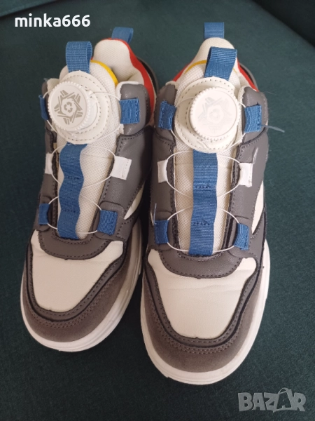 Кожени маратонки за момче, снимка 1