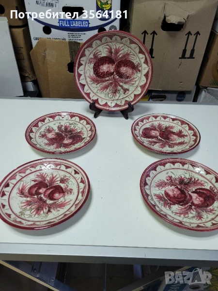 керамични чинии за стена , снимка 1