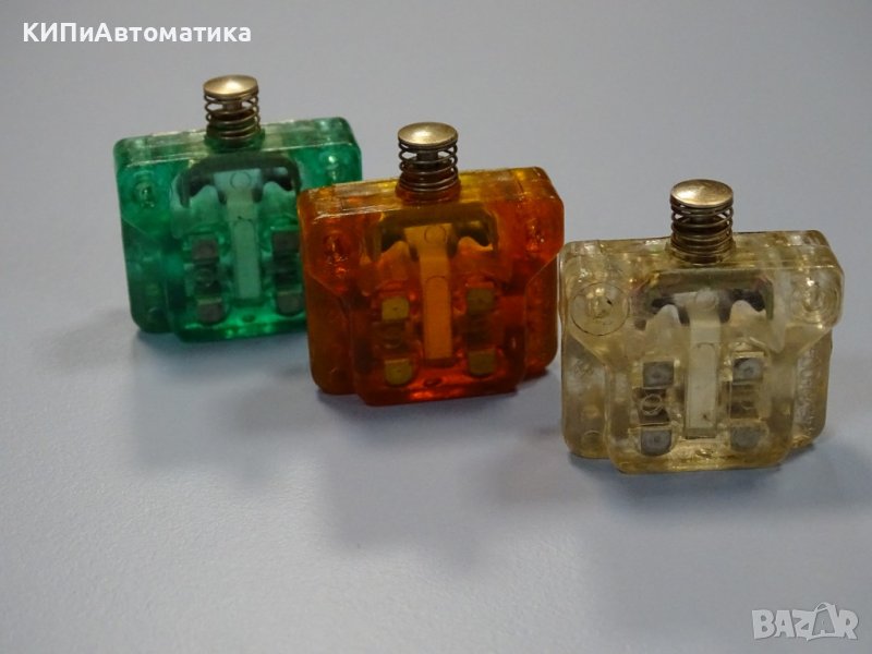 Микропревключвател S804 220/380V AC, 10/16A, DPST-NO+NC, снимка 1