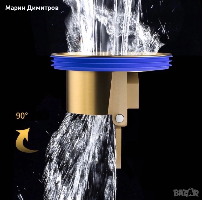 Универсален Подов Сифон за Канализация Против Неприятни Миризми Баня, снимка 1