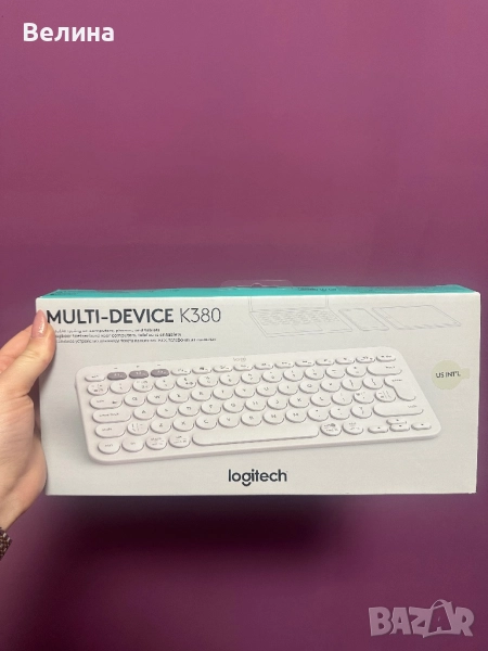 Безжична клавиатура Logi k380, снимка 1