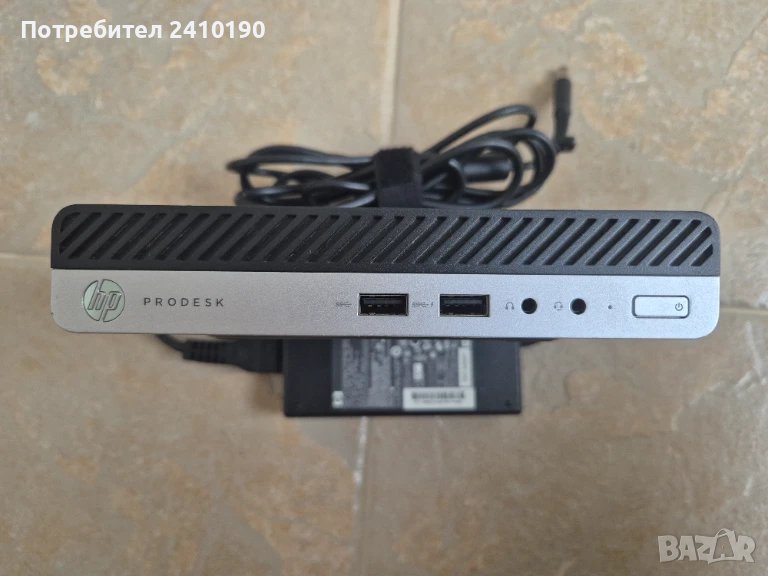 Hp ProDesk 400 G3 Desktop Mini DM , снимка 1