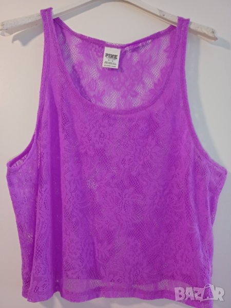 PINK by Victoria's secret  дантелен потник М, снимка 1
