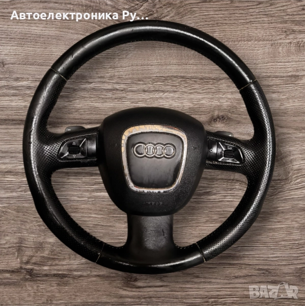 Трилъчев Мултифункционален волан с AirBag за Ауди AUDI А3 8P (2003-2013), снимка 1