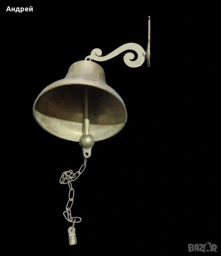 Бронзова Камбана За Врата , снимка 1