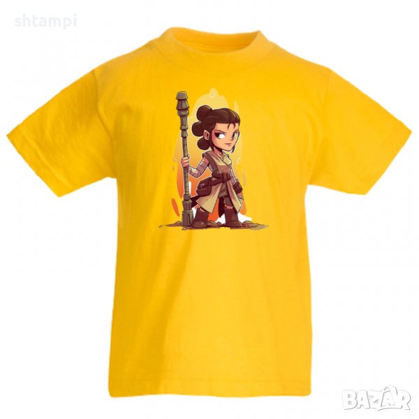 Детска тениска Star Wars Rey Star Wars,Игра,Изненада,Подарък,, снимка 1