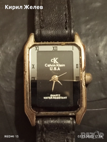 Марков дамски часовник CALVIN CLEIN USA красив стилен дизайн 49013, снимка 1