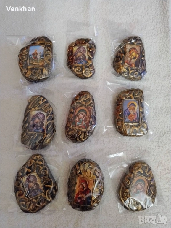 Икони върху камъчета, снимка 1
