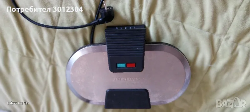 Гофретник/двоен/, снимка 1