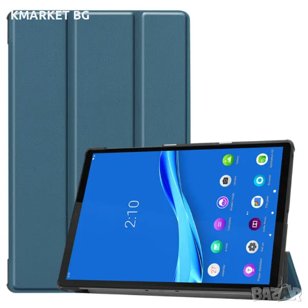 Lenovo Tab M10 Plus TB-X606F Кожен Калъф и Протектор, снимка 1