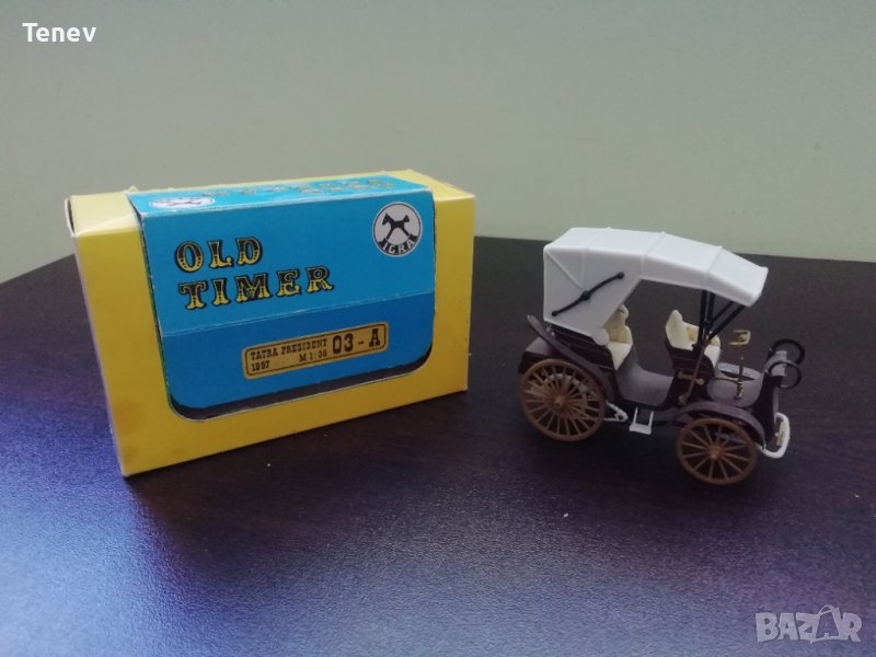 Igra Old Timer Tatra President 1/36 колекционерска количка фаетон с кутия , снимка 1