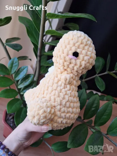 Ръчно изплетена играчка Дино 🦕, снимка 1