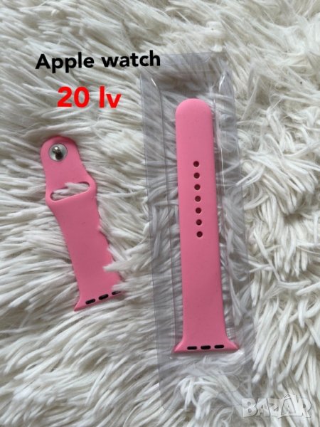 розово Каишка за apple watch 30 mm , снимка 1
