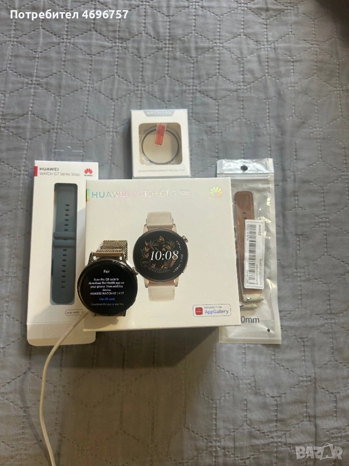 Смарт часовник Huawei watch GT3 42mm, снимка 1