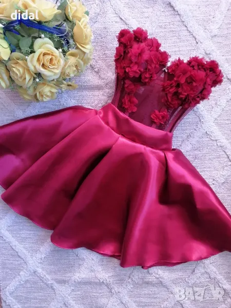 Официална рокля с корсет , снимка 1