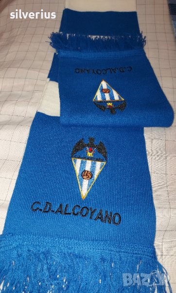 Шал на футболен клуб CD Alcoyano (оригинален, нов, за колекционери), снимка 1