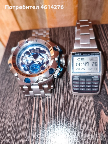 инвикта резва 300лв има гаранция още и кутия,касиото 100лв, снимка 1