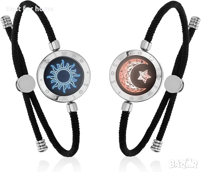 TOTWOO Sun and Moon- гривни за влюбени- Дизайнерска серия, снимка 1