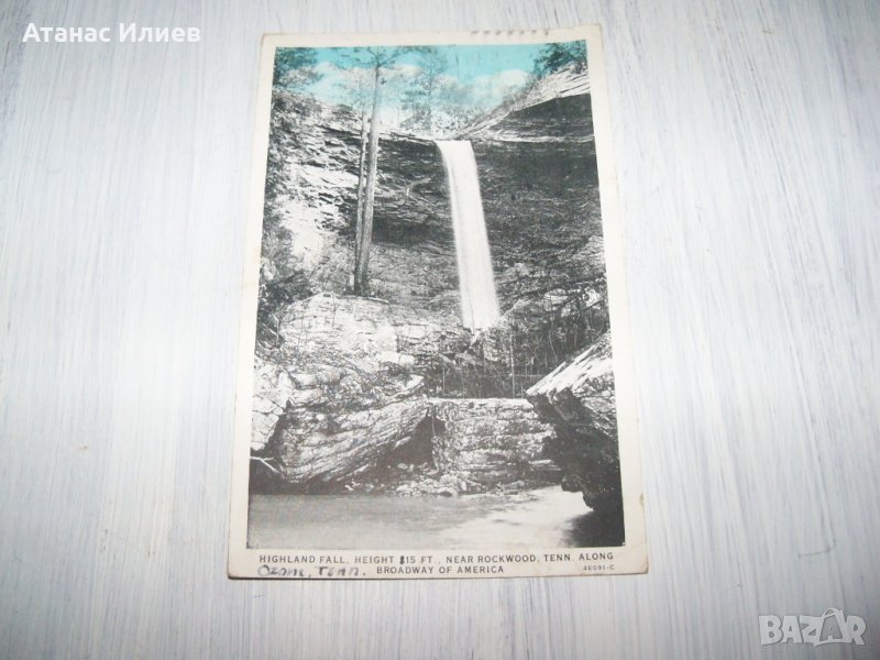 Стара пощенска картичка от Тенеси, САЩ 1931г., снимка 1