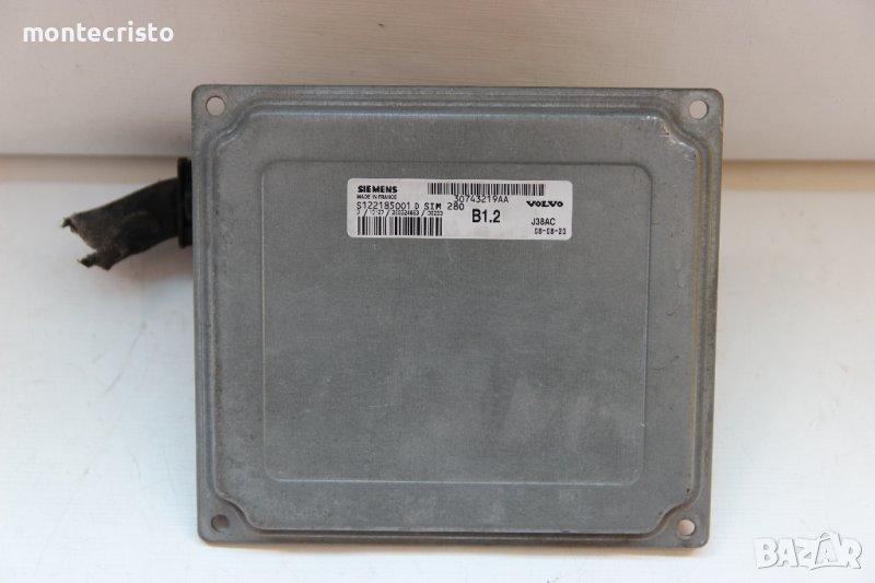 Моторен компютър ECU Volvo V50 (2003-2012г.) 30743219AA / S122185001 D / S122185001D / SIM280, снимка 1