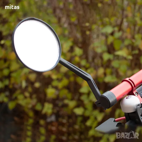 Универсално огледало за велосипед, Ляв или десен монтаж - 18см./90мм., снимка 1