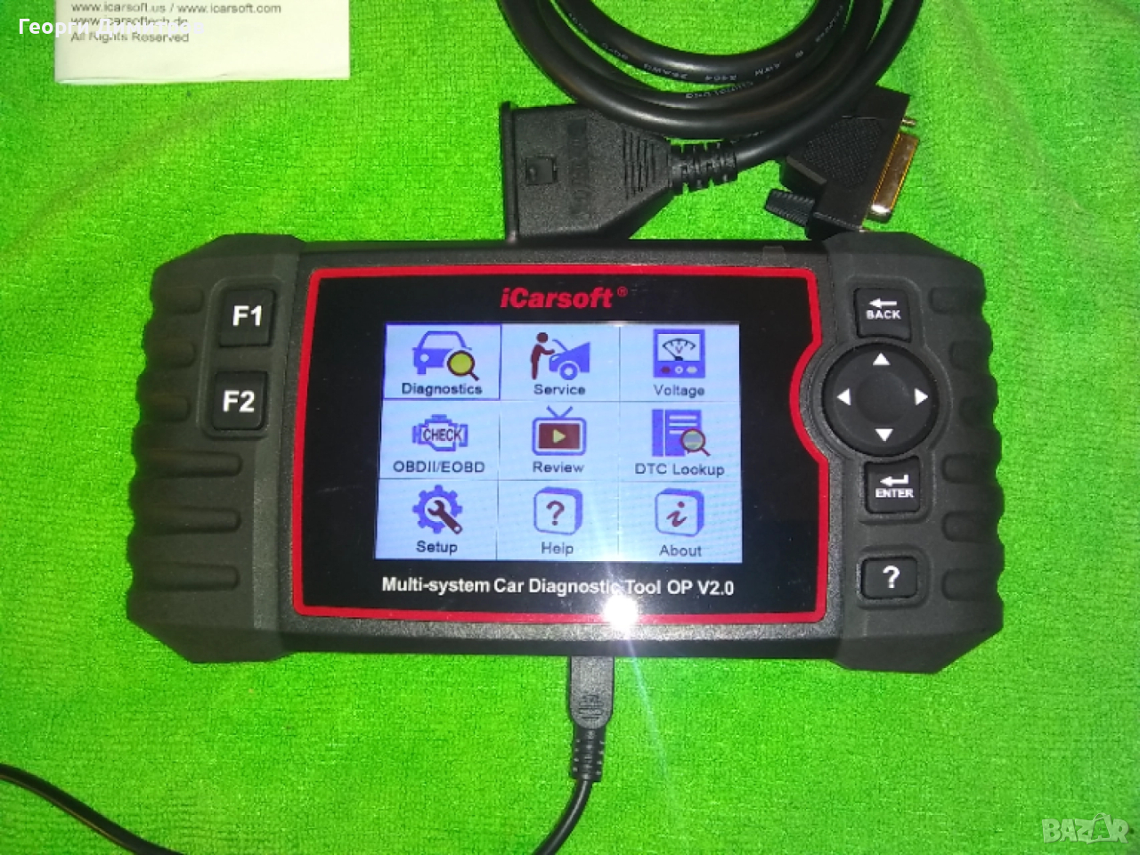Професионален скенер за диагностика на Opel iCarsoft OP V2.0, снимка 1