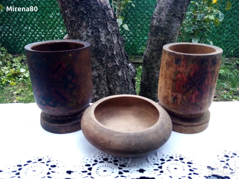 Стари дървени съдове, снимка 1