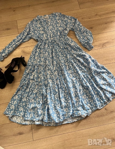 Светло синя рокля, снимка 1