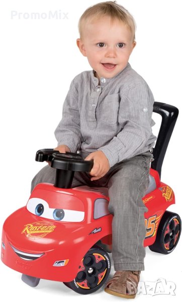 Количка за баланс Smoby Cars McQueen 720534 балансиор Количка за бутане МакКуин, снимка 1