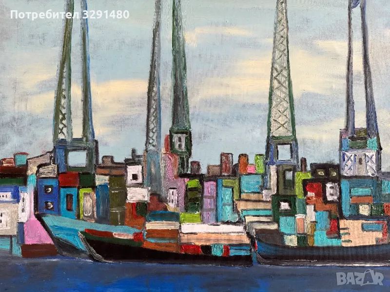 Картина Нено Чанев масло, снимка 1