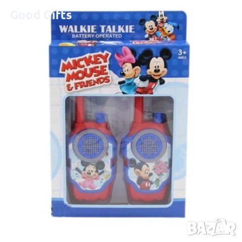 Комплект 2 броя детски радиостанции Мики Маус, снимка 2 - Други - 42808078