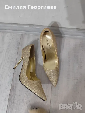 Дамски обувки 37 номер хамелеонови , снимка 2 - Дамски обувки на ток - 49194155