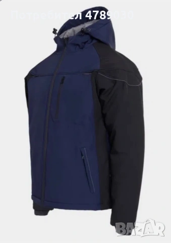 Водоустойчиво ватирано яке, снимка 5 - Якета - 54242808