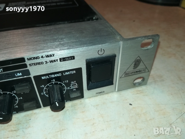 BEHRINGER SUPER-X PRO CX3400-ВНОС SWISS 1810252345, снимка 12 - Ресийвъри, усилватели, смесителни пултове - 52102538