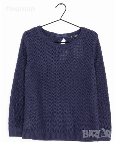 Дамски пуловер Манго Mango син