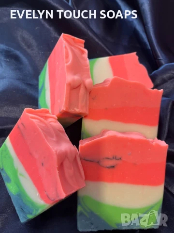 Натурален сапун Диня, снимка 3 - Козметика за тяло - 51104893