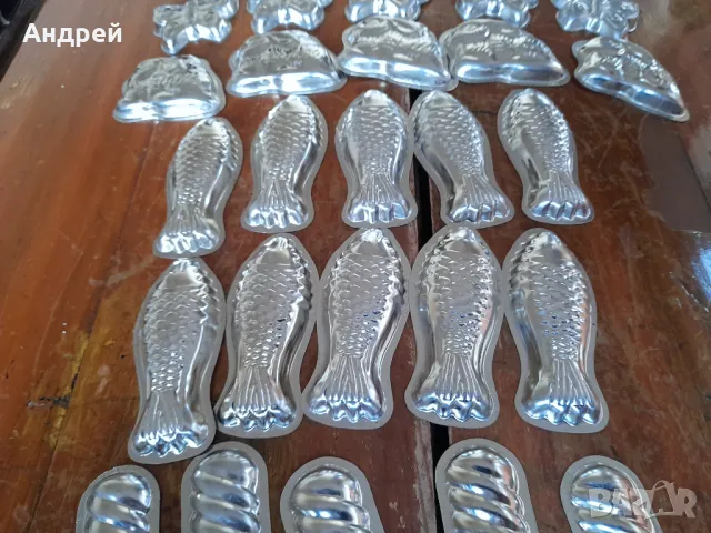 Стари форми за сладки #15, снимка 5 - Форми - 48444578