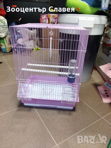 Клетка за малки папагали,папагал,канар и др