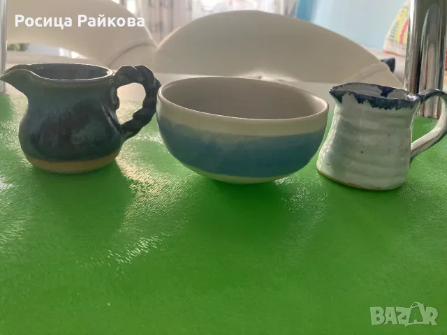 Керамични ръчно изработени съдове, снимка 4 - Декорация за дома - 50186610