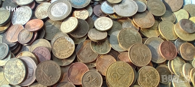 300бр чужди стари монети, снимка 9 - Нумизматика и бонистика - 52659464