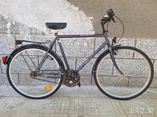 Велосипед 28 цола градски класически с контра и 3 скорости, снимка 2 - Велосипеди - 51781134