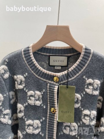 Gucci 2023 grey, снимка 2 - Жилетки - 42666618