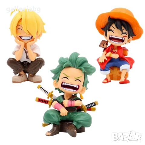 Мини фигурка Zoro – One Piece стил, 12 см, снимка 4 - Колекции - 53940078